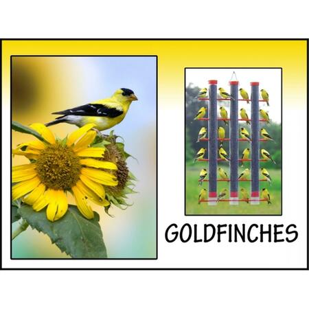 SONGBIRD ESSENTIALS Goldfinch Sign SESIGNGOLDFINCH